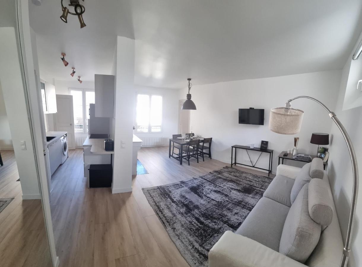 Appartement Luxueux Dans Maison Bourgeoise Parisienne Levallois-Perret Buitenkant foto